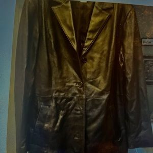 Ladies “lamb” leather coat